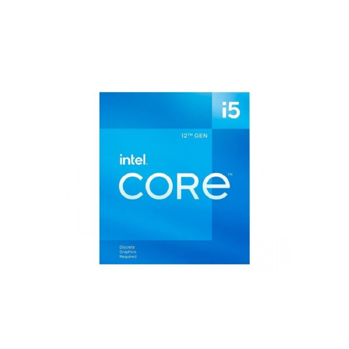 პროცესორი Intel Core i5 - 12400F (CM8071504650609) OEM LGA 1700, 6-core, 2500 MHz, Turbo: 4400 MHz, Golden Cove, Cash L2 - 7.5 MB, L3 - 18 Mb, 10 nm, TDP 65 W (max. 117 W)