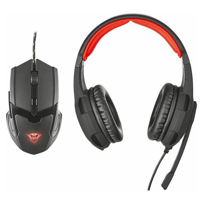 21472 TRUST GXT 784 GAMING HEADSET & MOUSE