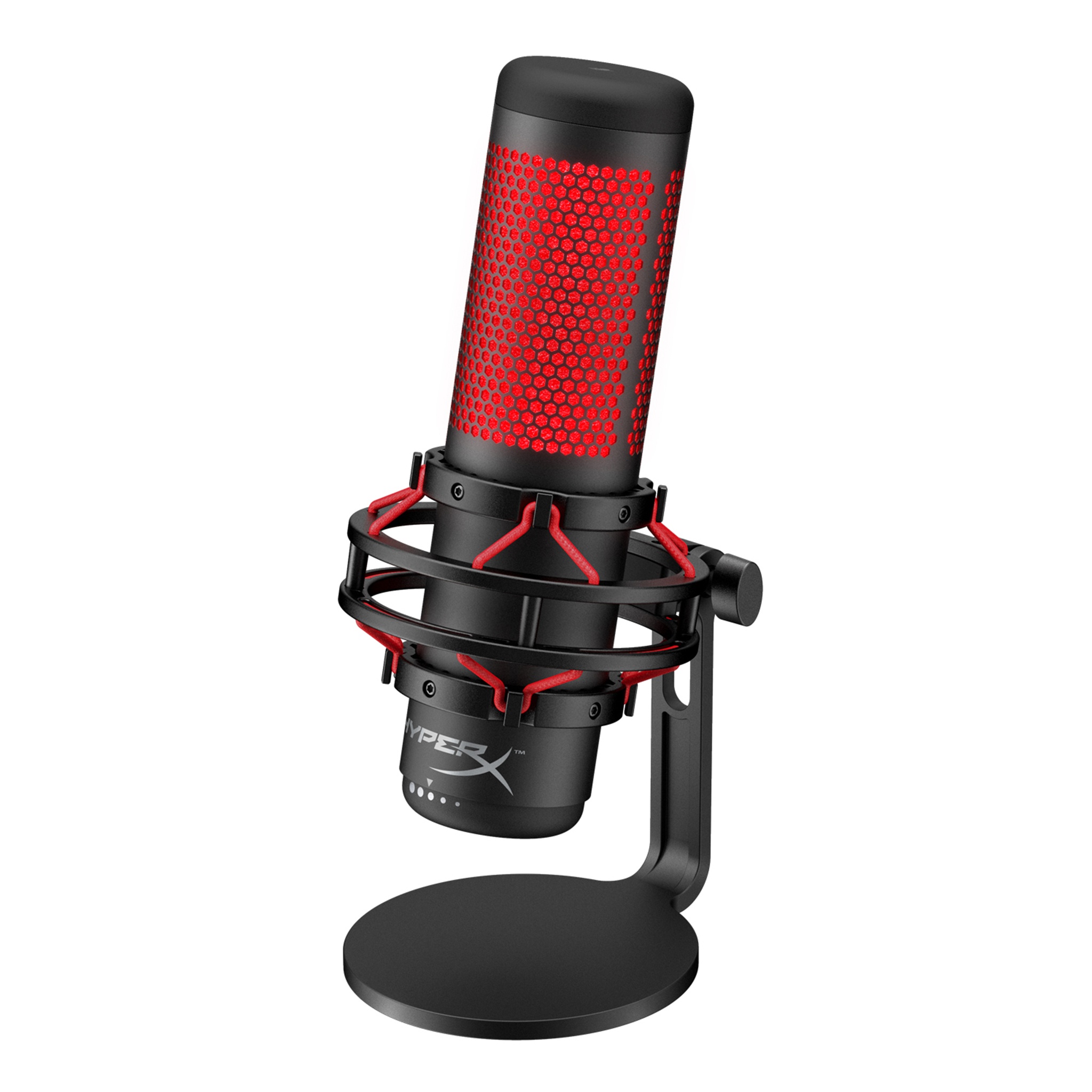 მიკროფონი <HX-MICQC-BK> <4P5P6AA> HyperX QuadCast – USB Condenser Gaming Microphone