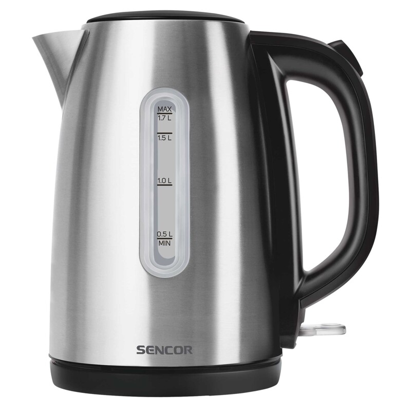 ჩაიდანი Sencor SWK 1720BK Electric Kettle, Volume 1.7L, Central 360° STRIX Connector, Power Input: 2,200W