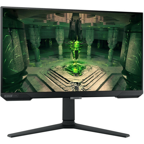 მონიტორი Samsung 25 Odyssey G4 LS25BG400EIXCI FHD 1920x1080, IPS, 240Hz, HDR10, 16:9, 400 cd/m2, 100:1, 1 ms, DP, 2xHDMI 2.2v, 100x100, 2YrW