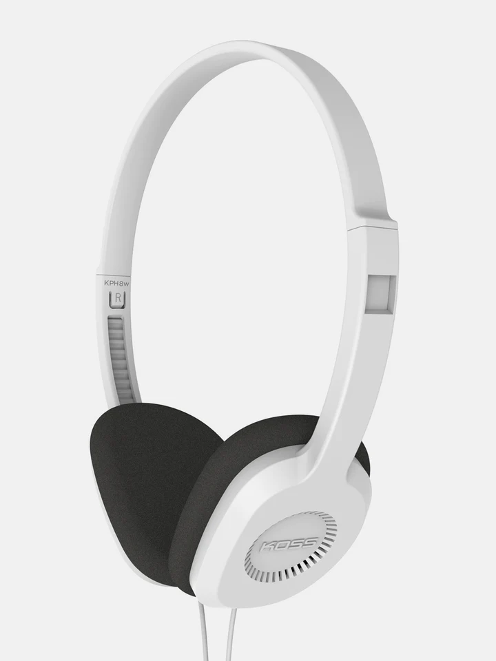 ყურსასმენი Koss Headphones KPH8w On-Ear White