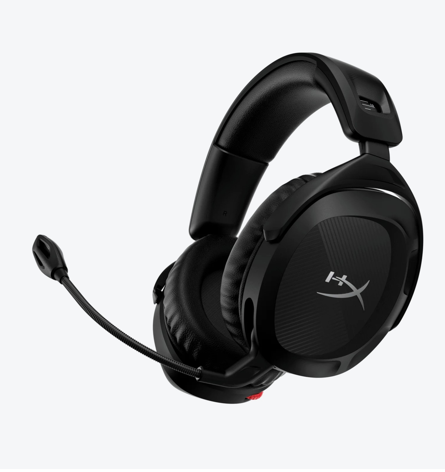 Gaming ყურსასმენი უსადენო HyperX Cloud Stinger 2 wireless - Gaming Headset (676A2AA) 50mm with Neodymium magnets, 2.4GHz Wireless, Battery Life: 20 Hours, Swivel-to-Mute Noise-Cancelling Microphone