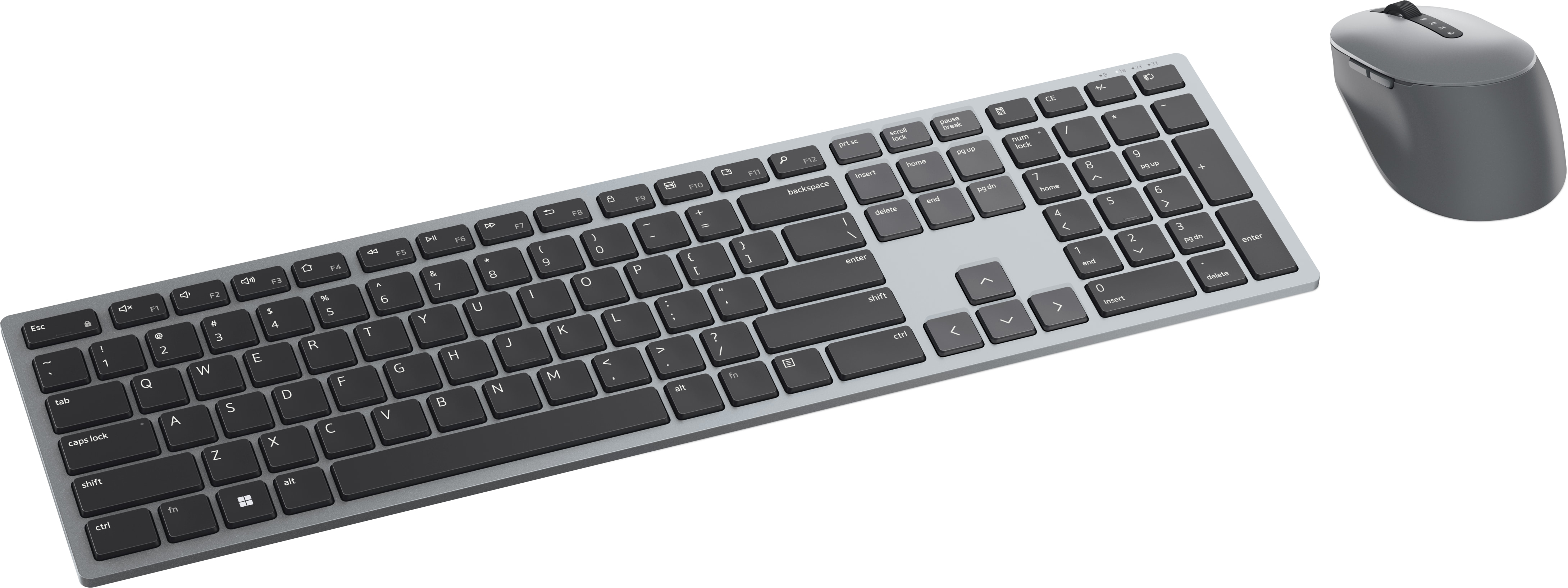 კლავიატურა და მაუსი Dell Premier Multi-Device Wireless Keyboard and Mouse - KM7321W - Russian