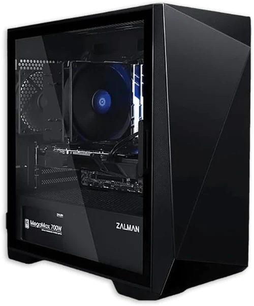 ქეისი Zalman Computer case Z1 Iceberg, without PSU, 2xUSB3.0, 1xUSB2.0, 3x120mm Black fans, TG Side Panel, mATX, Black