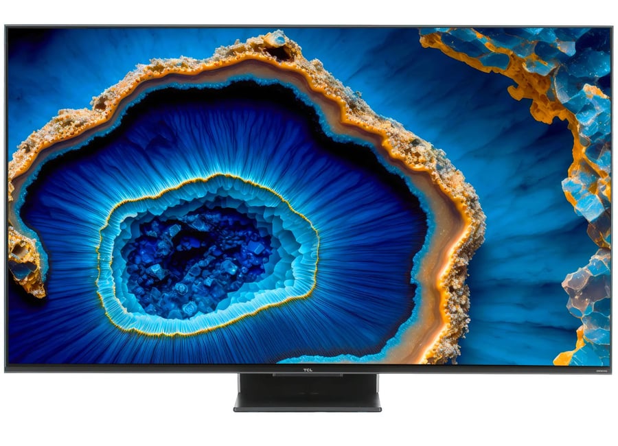 ტელევიზორი QLED TCL QD-mini LED TV 55"(140cm)/ 55C755/M653G1S-RU/GE (2023) QD-mini LED 4K Google TV ; 1300nit; 144Hz VRR; IMAX Enhanced