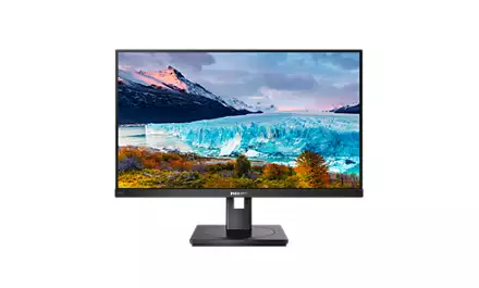 მონიტორი Philips 23,8" LCD 242S1AE/00 | 1920 x 1080 @ 75 Hz | IPS | Anti-Glare, 3H, Haze 25% | 300 cd/m² | 16:9 | VGA (Analogue) DVI-D (digital, HDCP) DisplayPort 1.2 HDMI 1.4