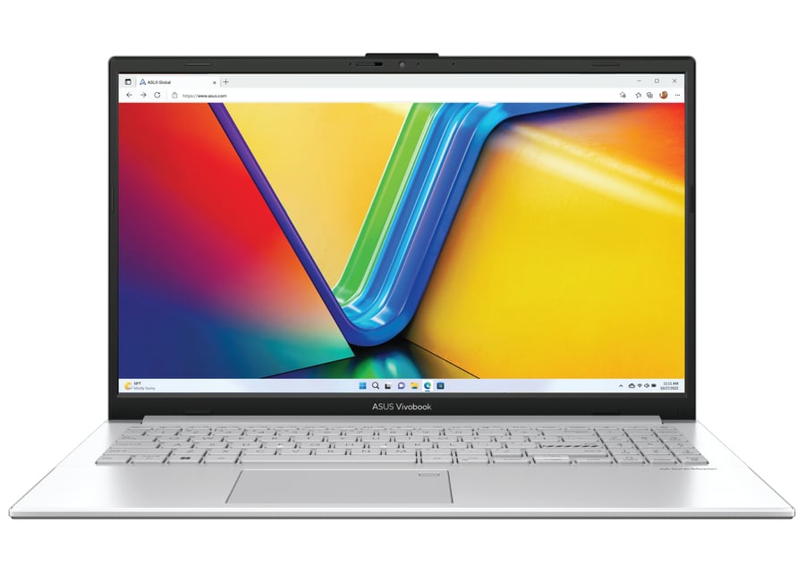 ნოუთბუქი Asustek Vivobook Go 15.6" Ryzen 5 7520U 16GB 512GB SSD Radeon Graphics Silver