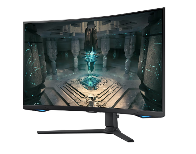მონიტორი Samsung 32” Gaming Monitor Odyssey G6 Smart LS32BG650EIXCI | Curved | 2560 x 1440 (2K QHD) | VA | 240Hz | 1 ms (GTG) | 16:9 | Bluetooth | Display Port 1.4 | HDMI 2.1