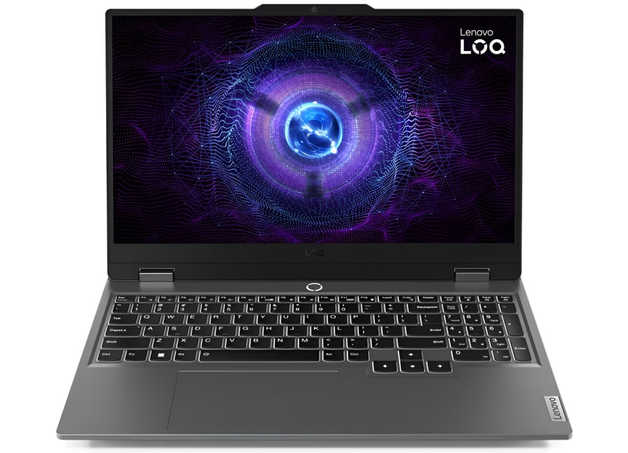 ნოუთბუქი Lenovo LLOQ 15IRX9 (Model: 83DV009HRK) | 15.6" WQHD (2560x1440) IPS 350nits Anti-glare, 100% sRGB, 165Hz, G-SYNC® | Intel Core i5-13450HX, 10C/16T, up to 4.6GHz 20MB | 16GB (2x 8GB) SO-DIMM DDR5-4800 | 512GB SSD M.2 2242 PCIe 4.0x4 | NVMe NVIDIA GeForce RTX 4050 6GB GDDR6 | 2YrW