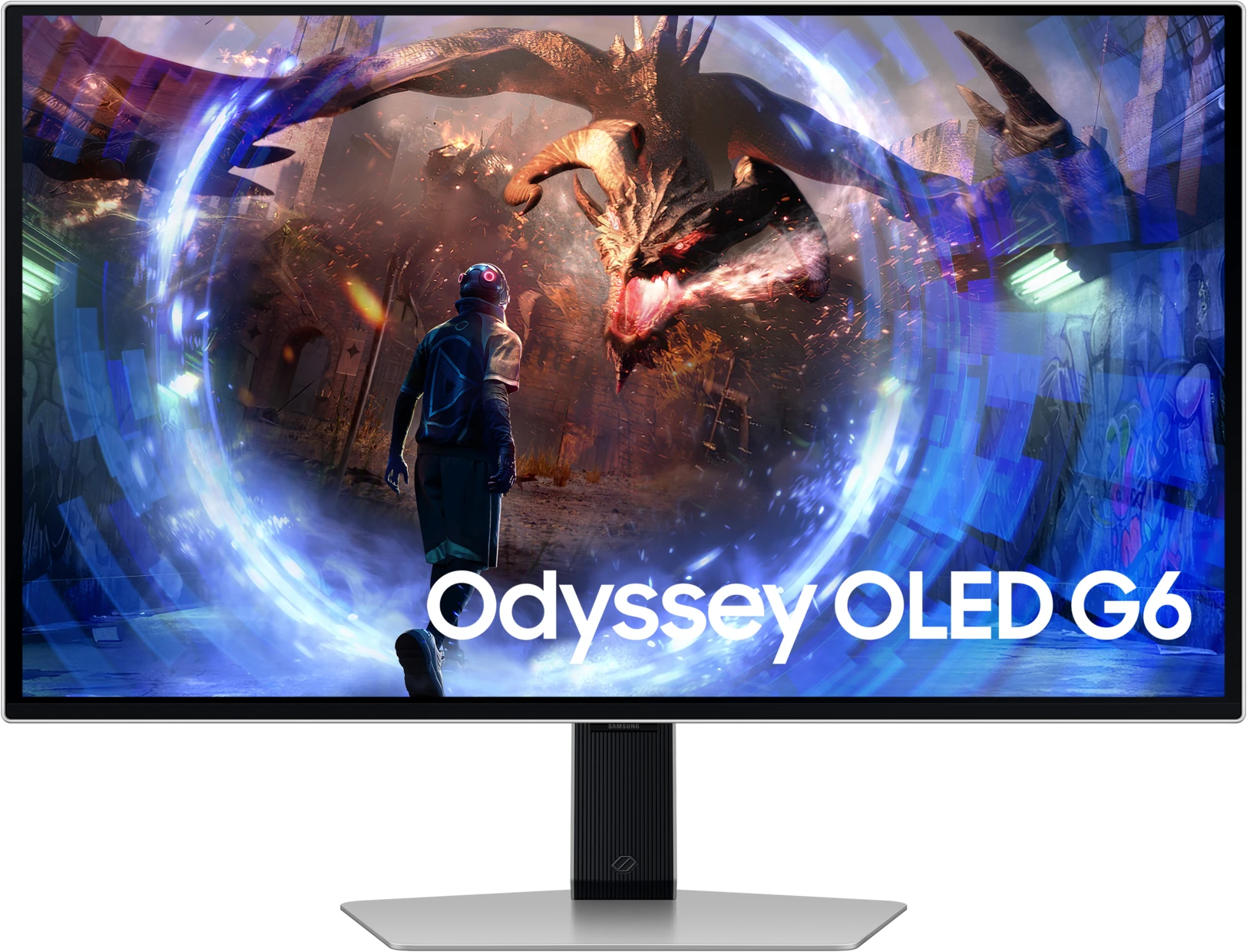 Gaming მონიტორი Samsung Odyssey G6 LS27DG600SIXCI 27" QHD 2560x1440 OLED 0.03ms 360Hz |