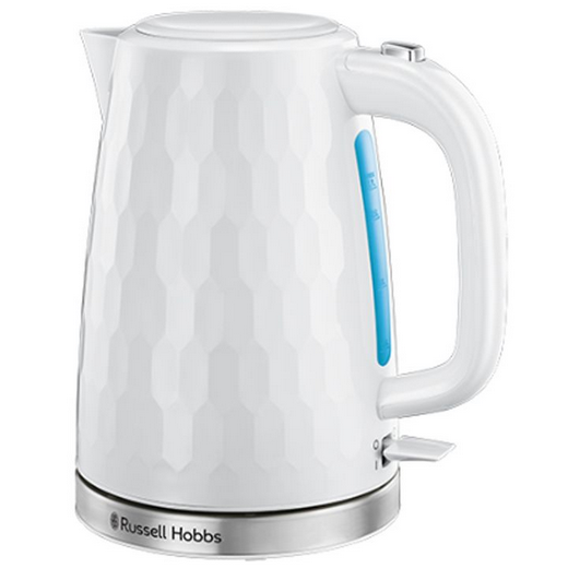 ელექტრო ჩაიდანი Russell Hobbs 26050-70/RH Honeycomb Kettle White (26050-70/RH)