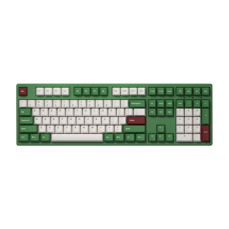 მექანიკური კლავიატურა Akko Keyboard 3108 V2 DS Matcha Red Bean V2 Pink 6925758605625