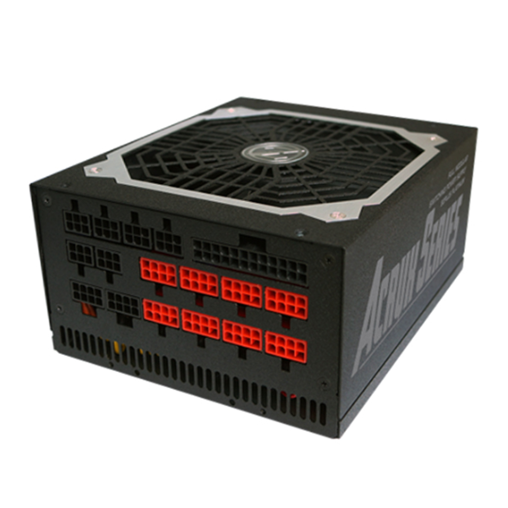 კვების ბლოკი Zalman Power supply Acrux ZM1200-ARX (1200W), 100-240VAC, 94%, 80+ PLATINUM, aPFC, 135mm, MB24, CPU(4+4,8), 16xSATA, 8xPCIe, 8xMOLEX, 1xFDD, modular, OCP, OVP, UVP, SCP, OPP, OTP