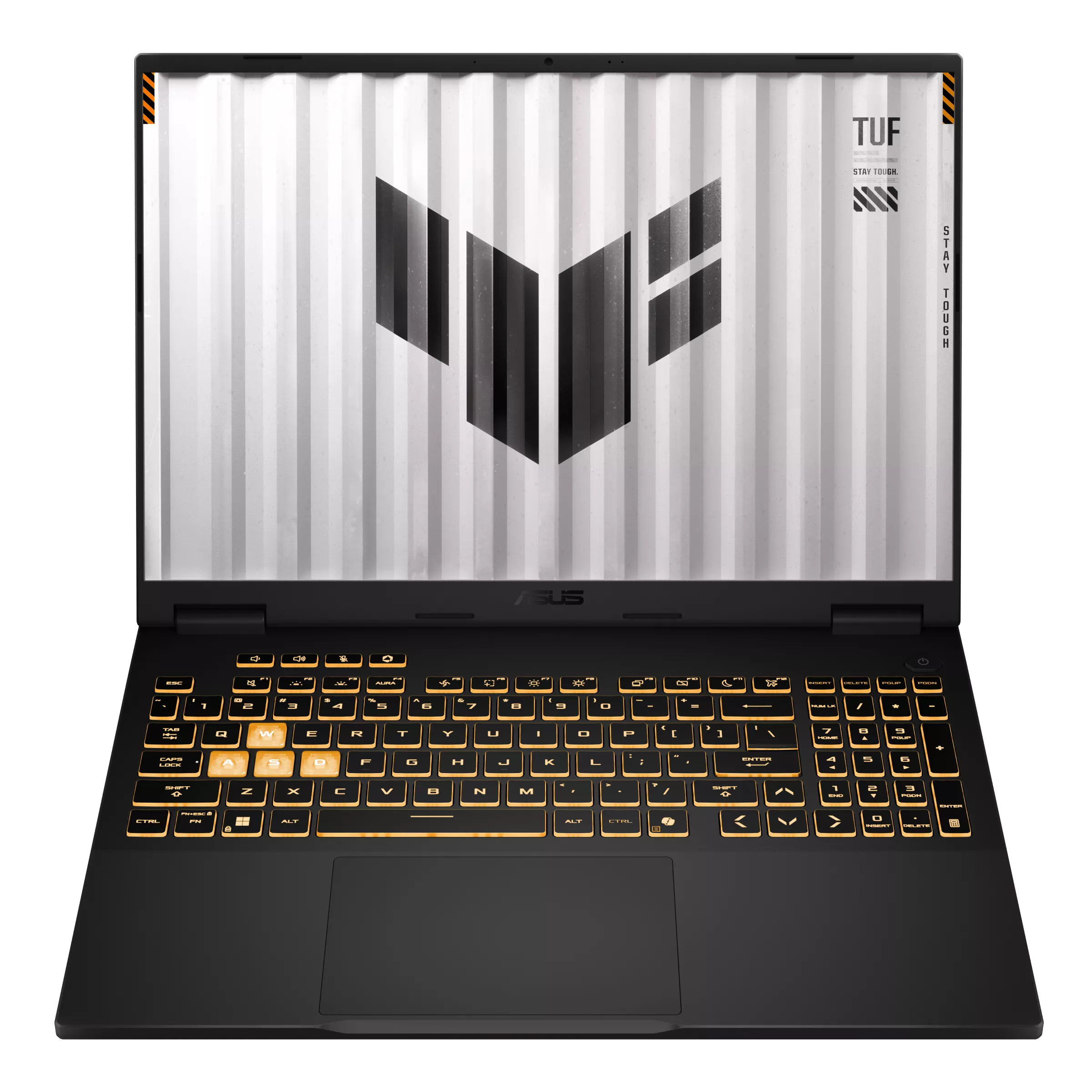 Gaming ნოუთბუქი ASUS TUF Gaming F16 (FX608JM-RV057) | 16-inch, FHD+ 16:10, 165Hz, G-Sync, i5-13450HX, 32GB DDR5-5600 SO-DIMM, 1TB PCIe® 4.0 NVMe™ M.2 SSD, RTX™ 5060 8GB GDDR7 | RJ45 LAN port, Wi-Fi 6E(802.11ax) (Triple band) 2*2 + Bluetooth® 5.4 | 1x Thunderbolt™ 4, 3x USB 3.2 Gen 2 Type-A, 1x USB 3.2 Gen 2 Type-C | Jaeger Gray