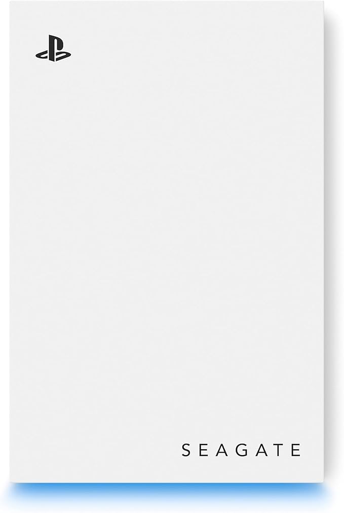 გარე მყარი დისკი Seagate (STLV5000200), 5TB, External HDD For PlayStation 5, 2.5", USB 3.0, White