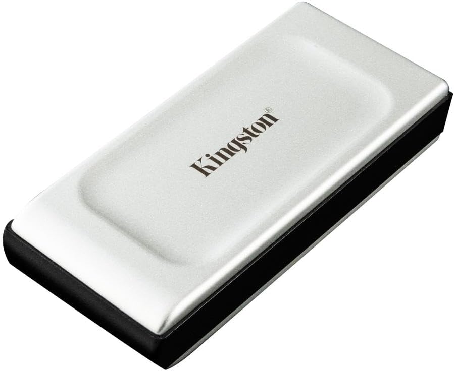 გარე SSD დისკი Kingston XS2000 500G High Performance Portable SSD with USB-C (SXS2000/500GA) | Pocket-sized | USB 3.2 Gen 2x2 | External Solid State Drive | Up to 2000MB/s 
